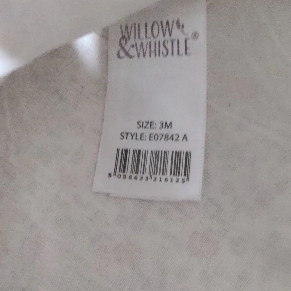 Willow & Whistle Baby Girl Floral Top and Bloomers Set. Size 3 Months NWT - Picture 7 of 8